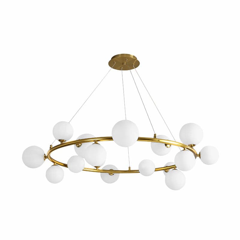 ROUND GLOBE CHANDELIER - AURA LIGHT