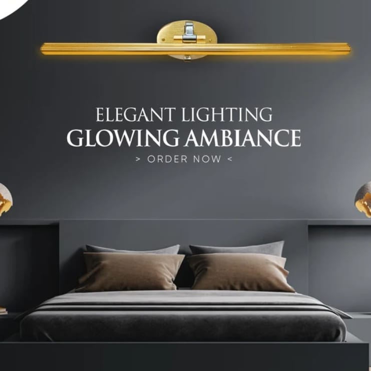 LED LIGHT MAKEUP MIRROR CABINET LAMP - AURA LIGHT