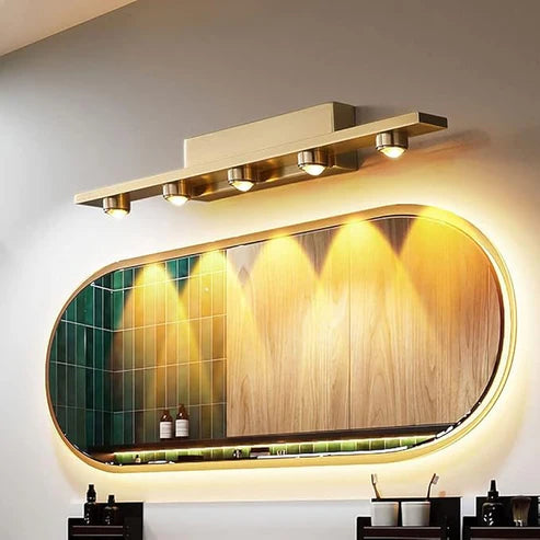 LED BRASS MIRROR LIGHT - AURA LIGHT