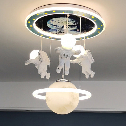 ASTRONAUT CHANDELIER - AURA LIGHT