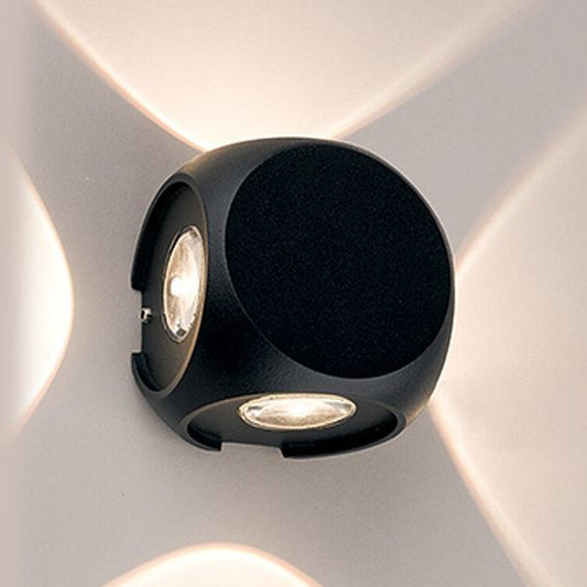 CROSSCUBE OUTDOOR WALL LIGHT - AURA LIGHT