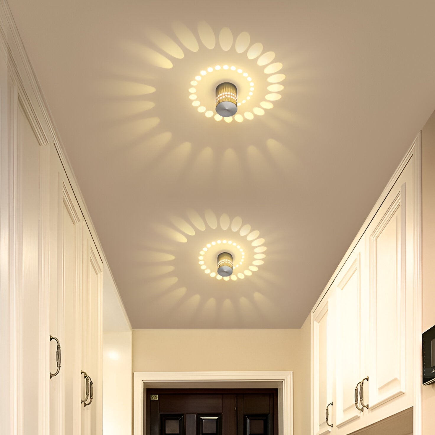 SPIRAL RECESSED CEILING/WALL LIGHT - AURA LIGHT