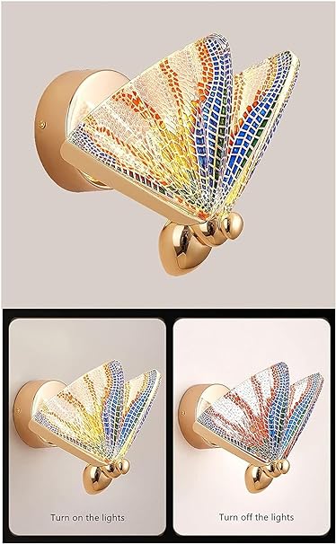MODERN BUTTERFLY WALL SCONE - AURA LIGHT
