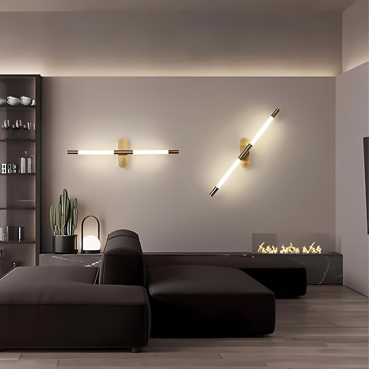 LINEAR LONG TUBE WALL LIGHT - AURA LIGHT