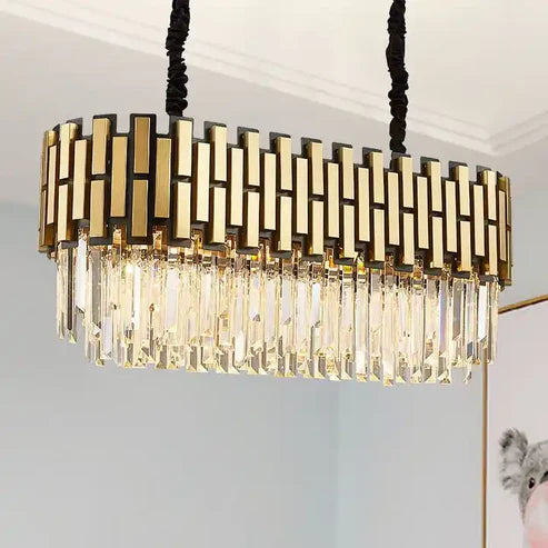 LUXURY CRYSTAL CHANDELIER - AURA LIGHT