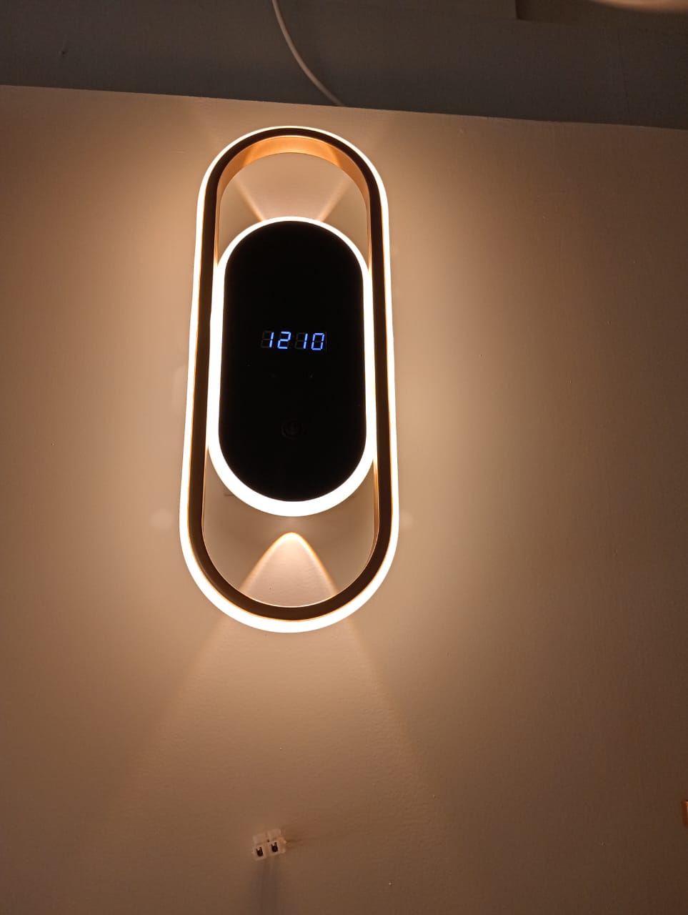 LED DIGITAL WALL CLOCK LIGHT - AURA LIGHT
