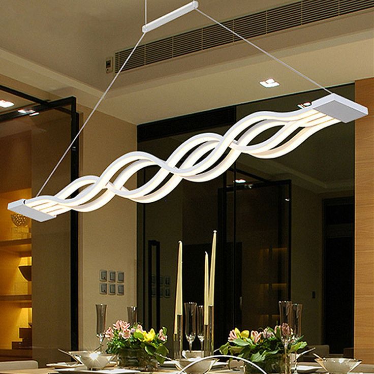 MODERN WAVY PENDANT LIGHT - AURA LIGHT