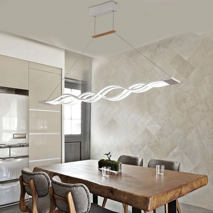 MODERN WAVY PENDANT LIGHT - AURA LIGHT