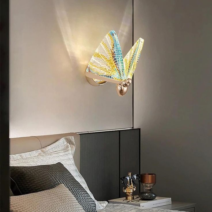 MODERN BUTTERFLY WALL SCONE - AURA LIGHT