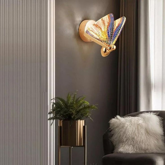 MODERN BUTTERFLY WALL SCONE - AURA LIGHT