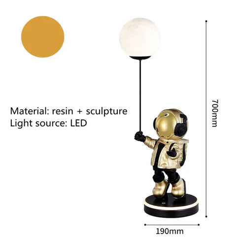 ASTRONAUT TABLE LAMP - AURA LIGHT
