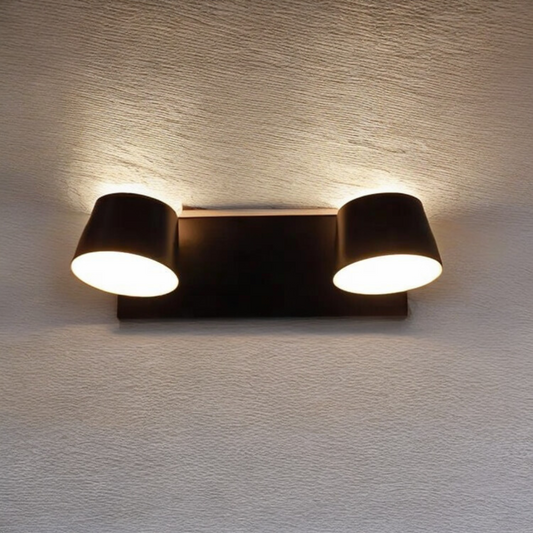 ADJUSTABLE DUAL-HEADED WALL LIGHTS - AURA LIGHT