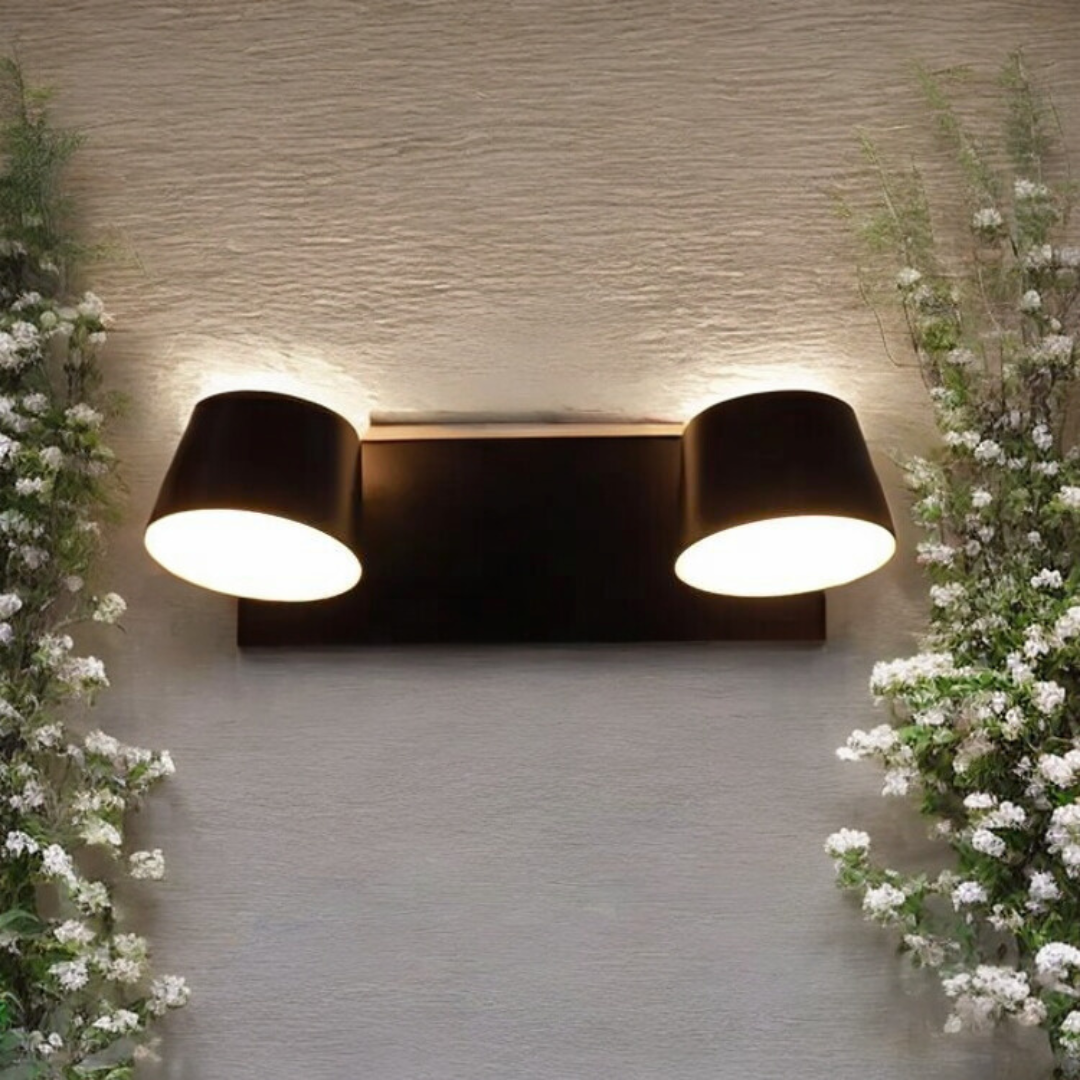 ADJUSTABLE DUAL-HEADED WALL LIGHTS - AURA LIGHT