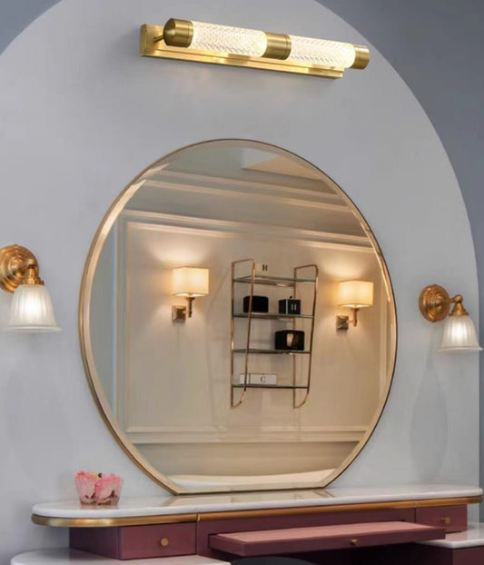 LUXURY GOLD MIRROR LIGHT - AURA LIGHT