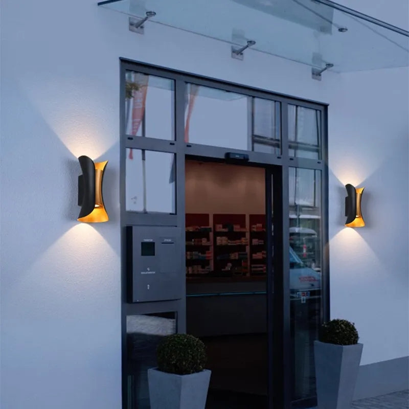 MODERN LED WALL LAMP INDOOR & OUTDOOR - AURA LIGHT