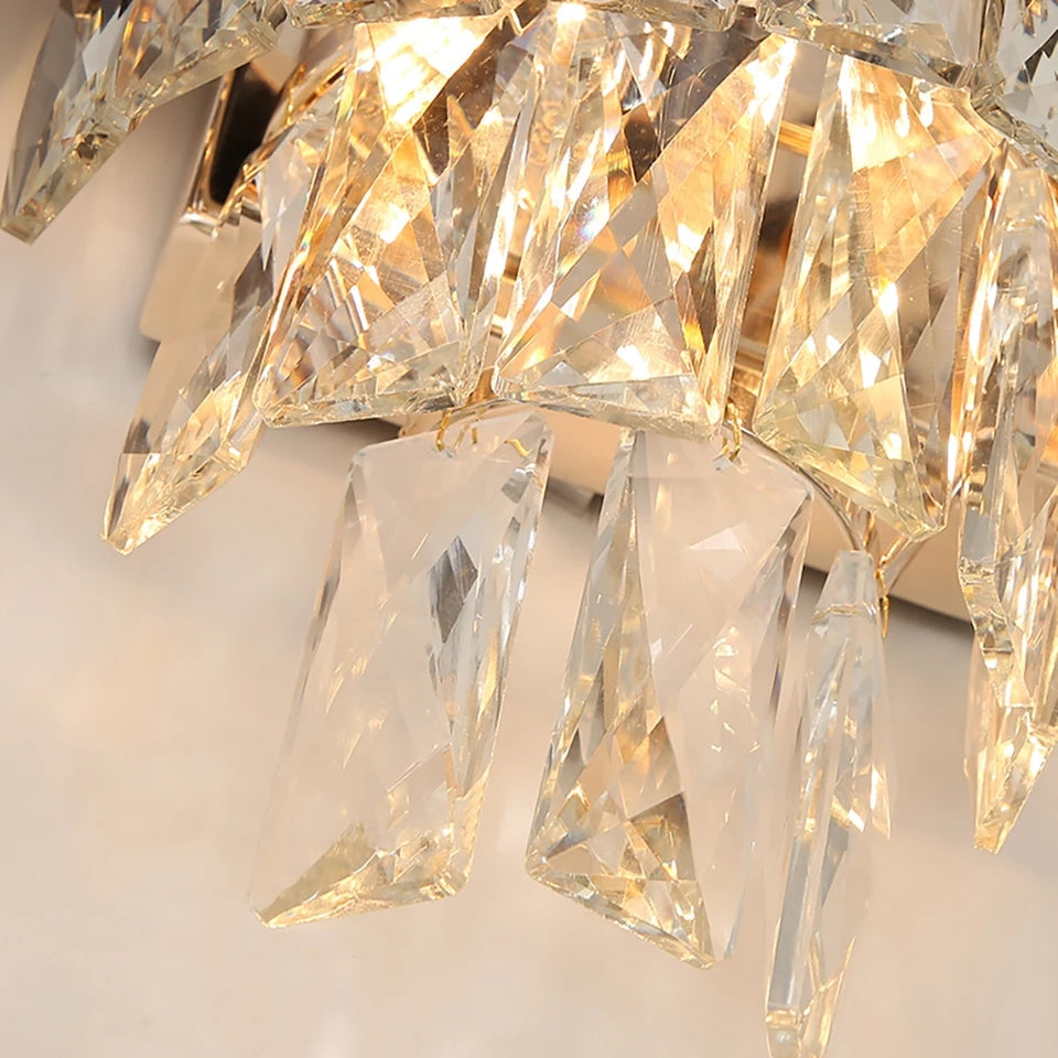LUXURY CRYSTAL WALL LIGHT - AURA LIGHT