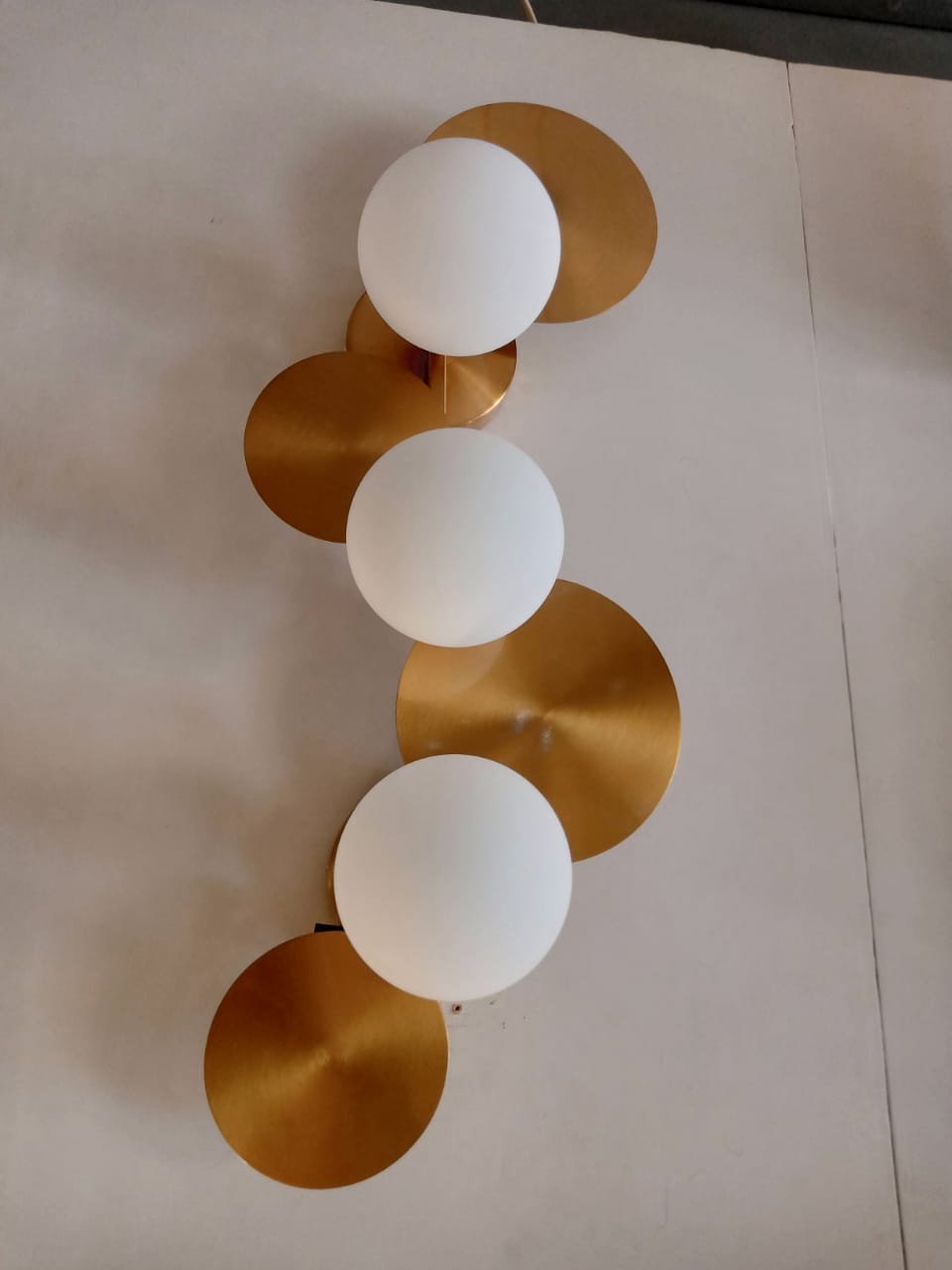 MODERN BRASS WALL LAMP - AURA LIGHT