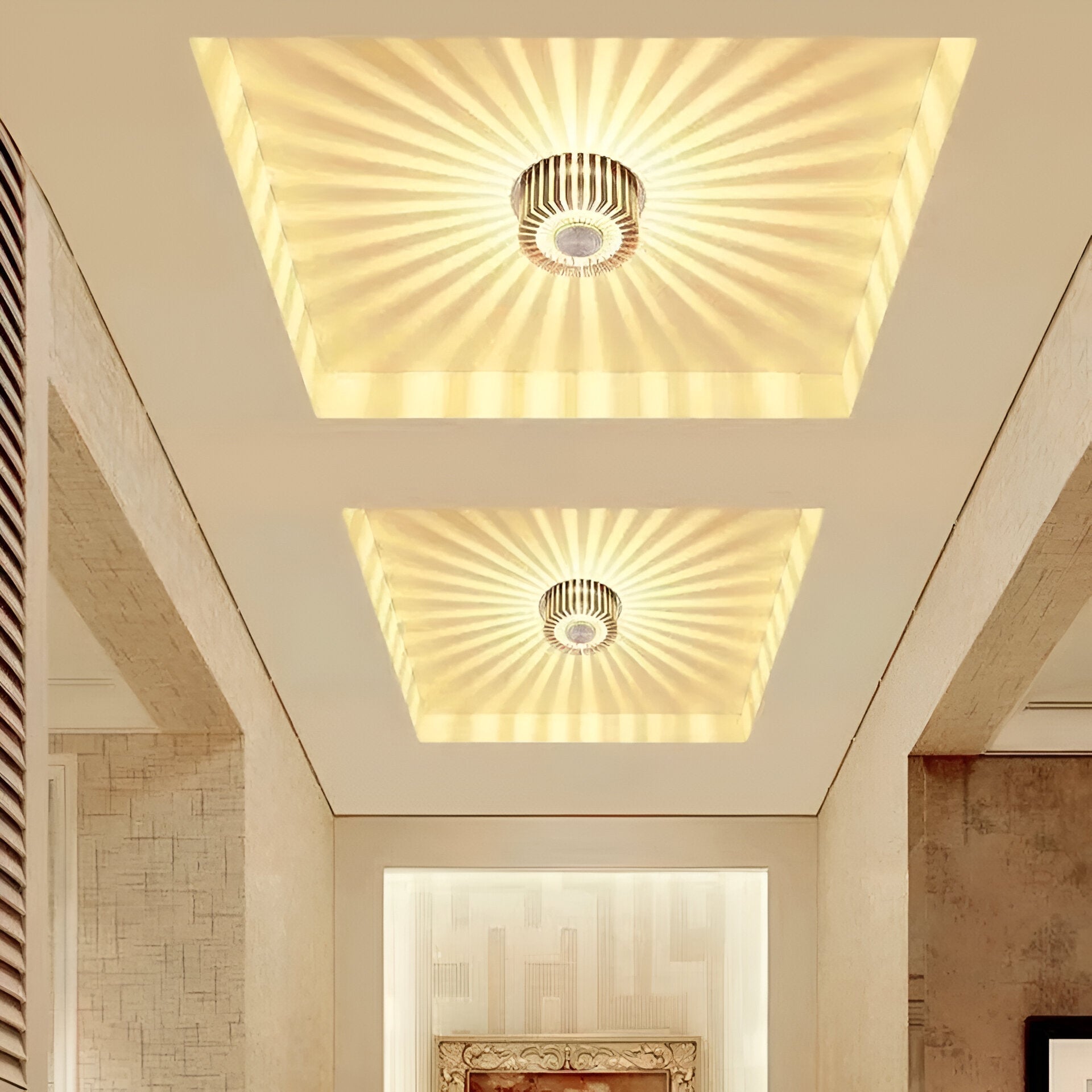 LED EXTERIOR STYLISH AISLE LIGHT - AURA LIGHT