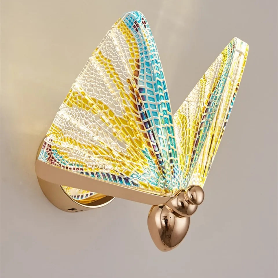 MODERN BUTTERFLY WALL SCONE - AURA LIGHT