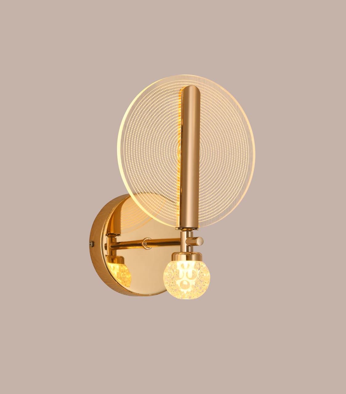 ROUND LED WALL LIGHT - AURA LIGHT