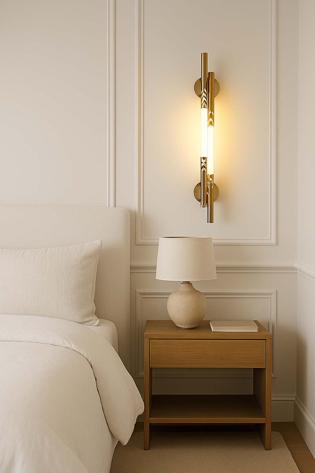LONG GOLD WALL LIGHT - AURA LIGHT