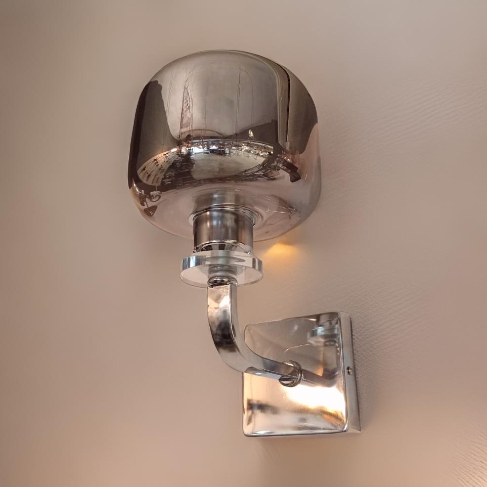SILVER WALL LAMP - AURA LIGHT