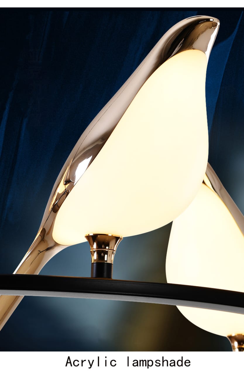 HUMMING BIRD CHANDELIER - AURA LIGHT