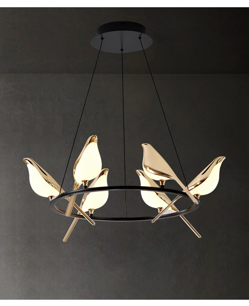 HUMMING BIRD CHANDELIER - AURA LIGHT
