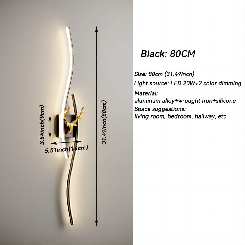 LONG STRIP WALL LIGHT - AURA LIGHT
