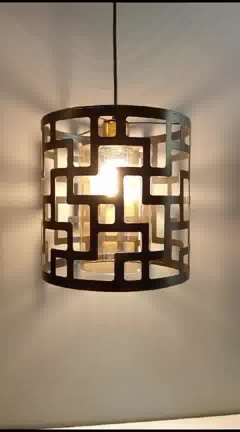 VINTAGE METAL CAGE HANGING PENDANT - AURA LIGHT