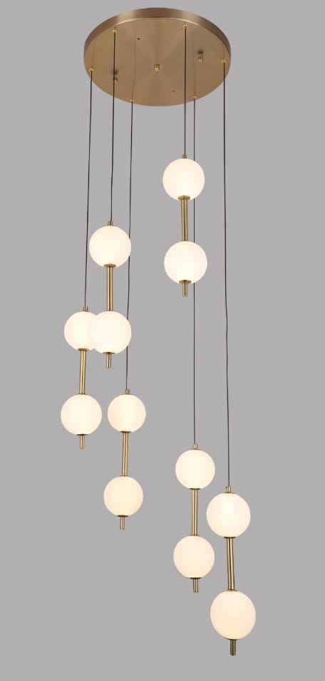 DOUBLE GLOBE PENDANT LIGHT - AURA LIGHT
