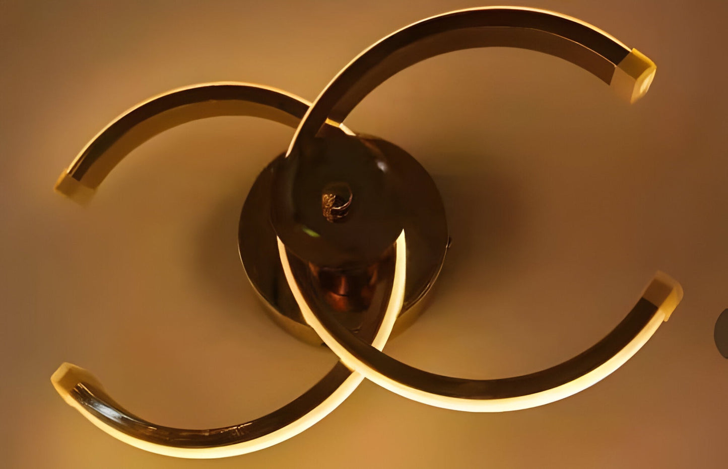 DOUBLE C SHAPE LED LIGHT - AURA LIGHT