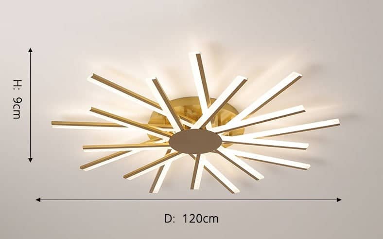 MODERN LED CHANDELIER - AURA LIGHT