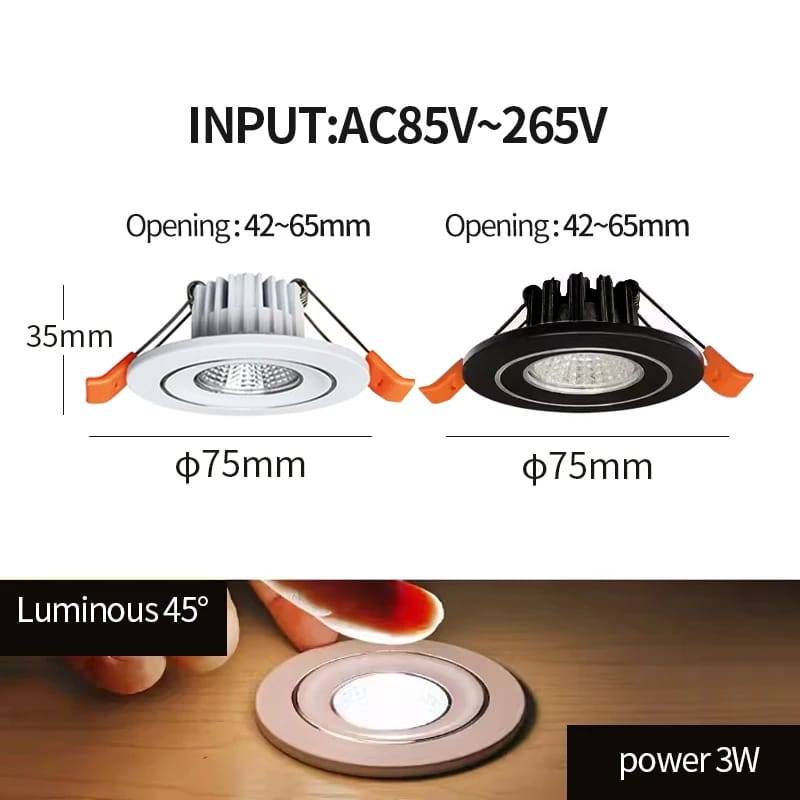 5W COB DOWNLIGHT