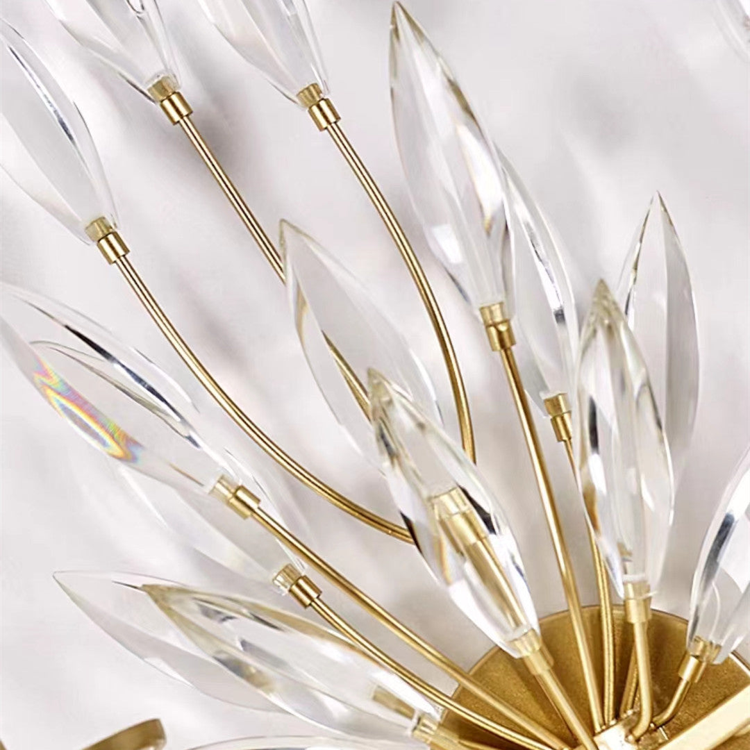 CRYSTAL PETAL WALL LIGHT - AURA LIGHT