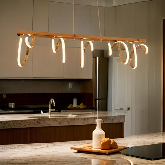 MODERN DESIGNER CHANDELIER - AURA LIGHT