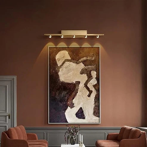 LED BRASS MIRROR LIGHT - AURA LIGHT