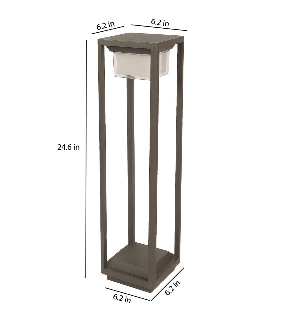 ALUMINIUM STANDING GARDEN LIGHT - AURA LIGHT