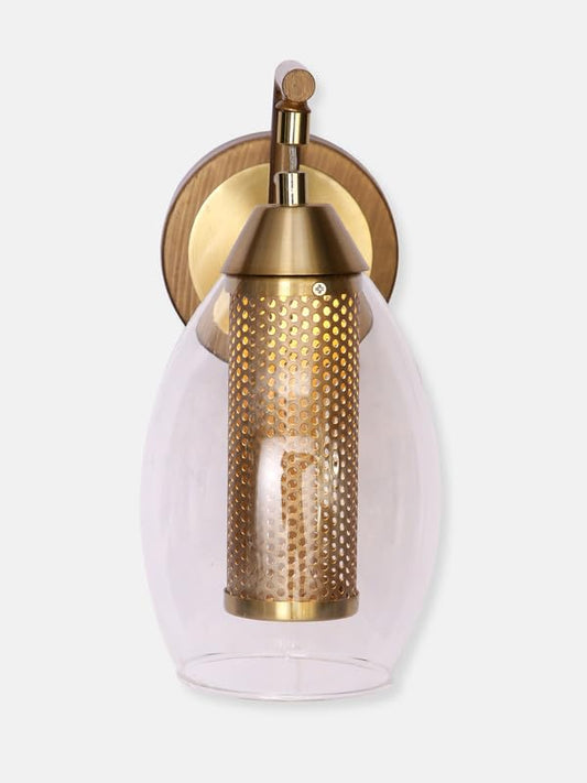 DECORATIVE HANGING GLASS WALL LAMP - AURA LIGHT