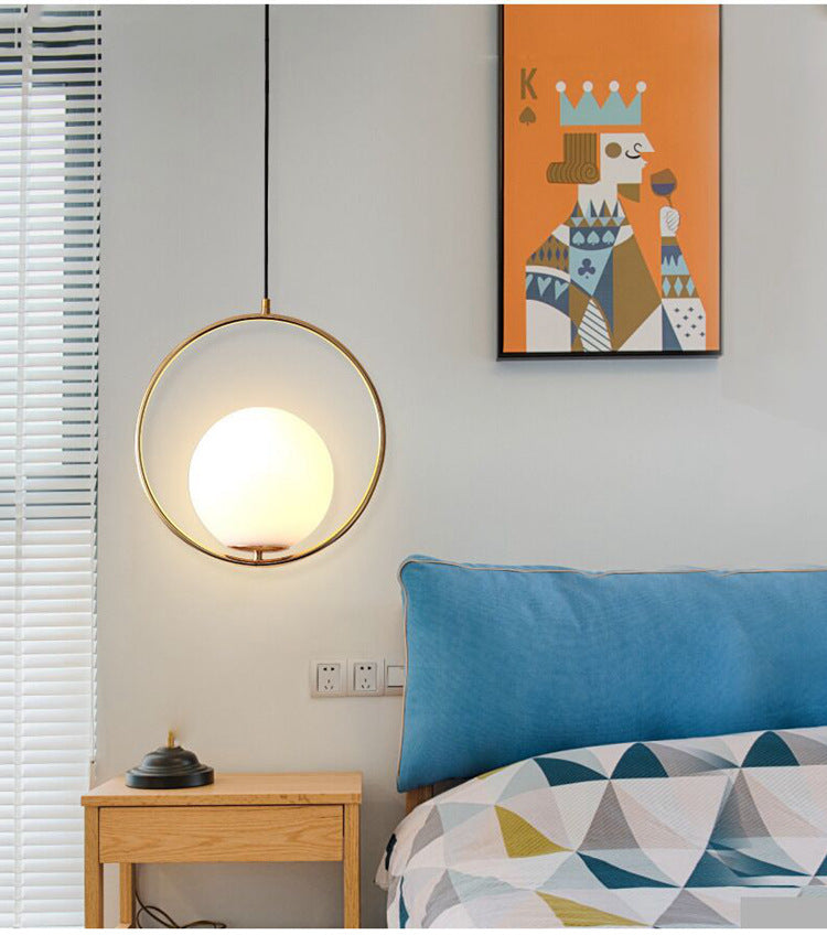 ROUND PENDANT CEILING LIGHT - AURA LIGHT