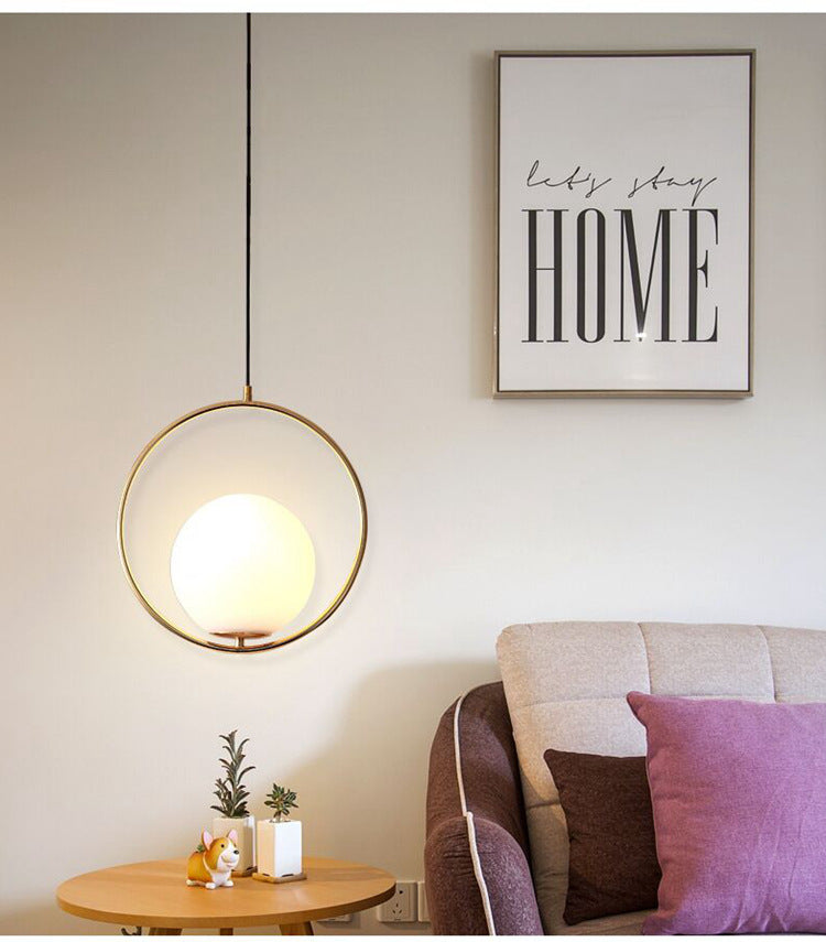 ROUND PENDANT CEILING LIGHT - AURA LIGHT