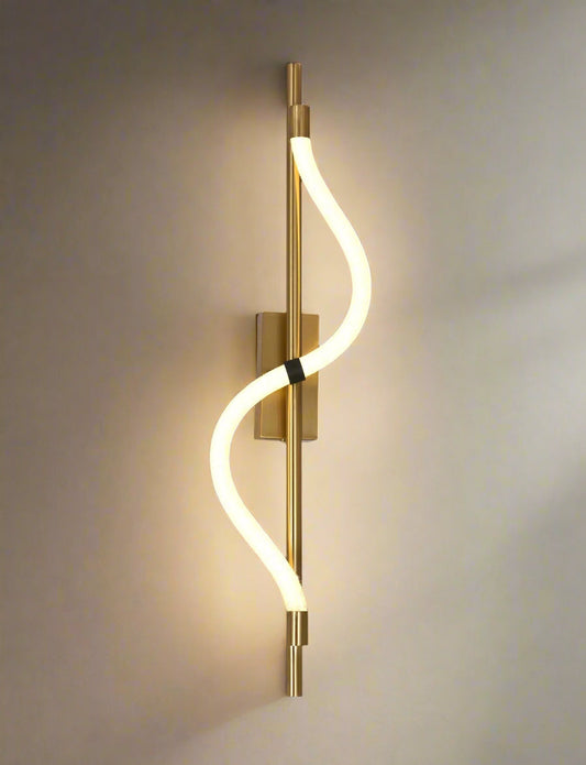 GOLD SPIRAL LIGHT - AURA LIGHT