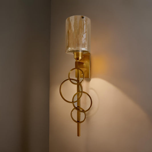 GOLD RING WALL LAMP - AURA LIGHT
