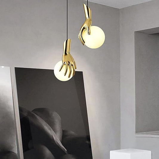 HAND GLOBE PENDANT LIGHT - AURA LIGHT