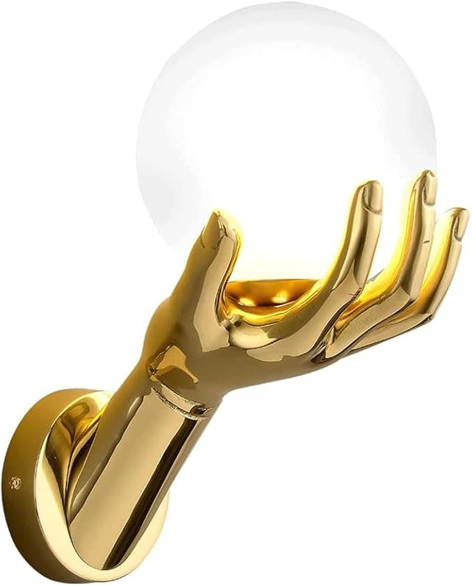 MODERN GOLD HAND WALL LIGHT - AURA LIGHT