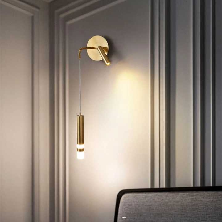 BEDSIDE LIGHT WITH SPOTLIGHT - AURA LIGHT