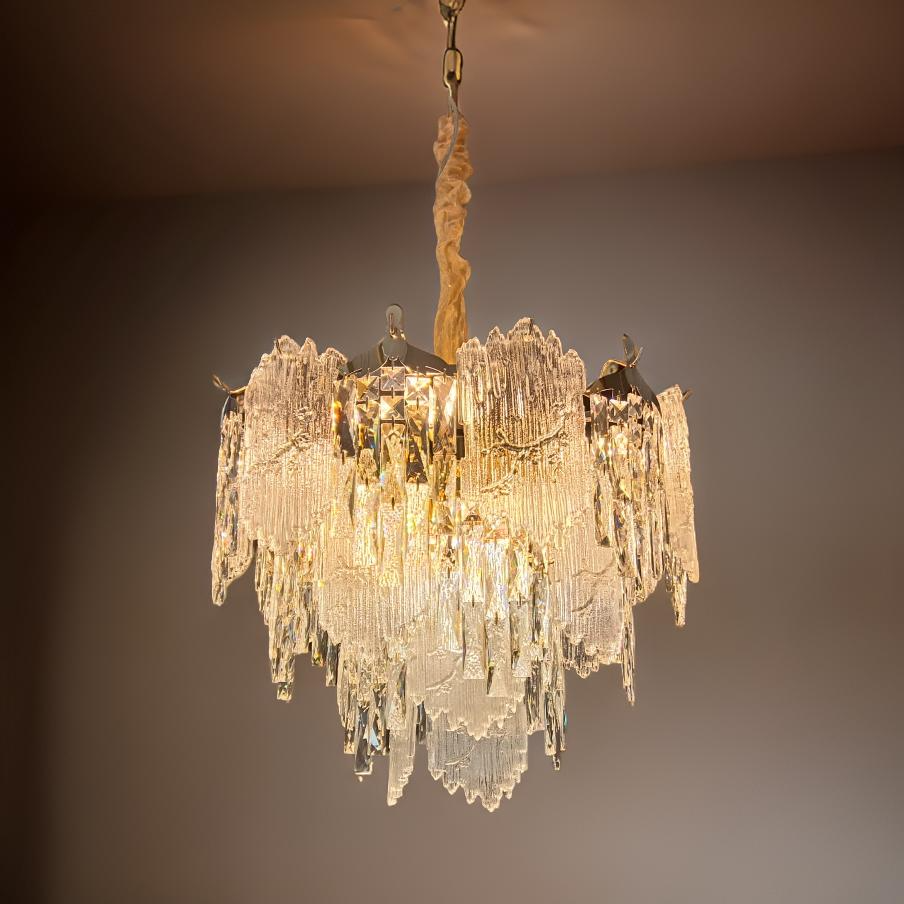ICE CRYSTAL CHANDELIER - AURA LIGHT