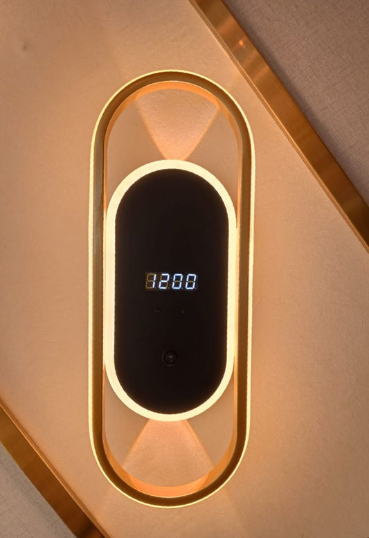 LED DIGITAL WALL CLOCK LIGHT - AURA LIGHT