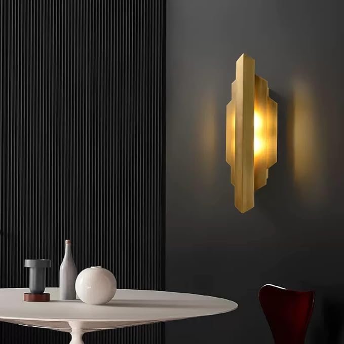 GOLD CRAFT WALL LIGHT - AURA LIGHT