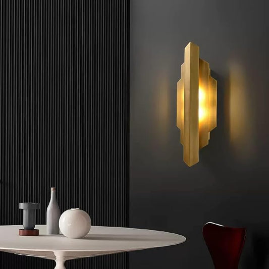 GOLD CRAFT WALL LIGHT - AURA LIGHT